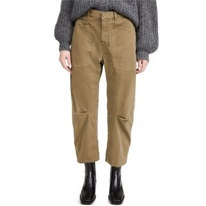 Nili Lotan Shon pants size 0 olive green